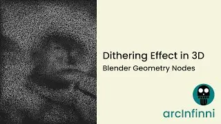 3D Dithering Effect with Blender Geometry Nodes