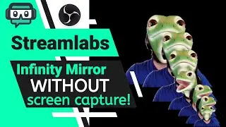 OBS Video Effect for Streaming DJs Tutorial - Infinity Mirror WITHOUT using screen capture