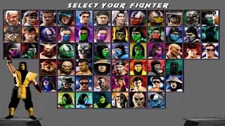 Ultimate Mortal Kombat Trilogy - SCORPION MK1 Полный проход 2024 !!!
