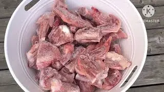 MARINATE AND STEAM A BOX OF TURKEY WITH ME
