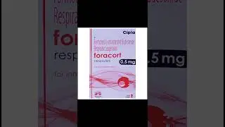 Formoterol fumarate and budesonide respiratory suspension||foracort ||respules||shorts #hospital