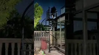 Elegant Durable Stainless Steel Spiral Staircase for Indoor & Outdoor Use