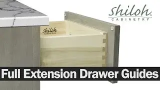 How to Adjust Your Cabinet Drawers on Full Extension Drawer Guides -Shiloh Cabinetry™