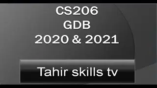 CS206 GDB 2021 (SEE DESCRIPTION)