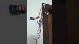 People counter system using PIR motion sensor, demo, TM1637, Arduino nano | Motion counter