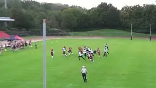 Punt return TD Skycam🏈