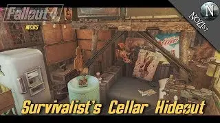 Fallout 4 Mod Showcase: Survivalist's Cellar Hideout by NaiRae