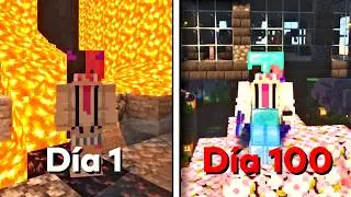 100 días ATRAPADO en el SPAWN de 2B2T 🔥