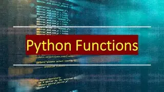 SBLC Lecture 12: Functions in Python