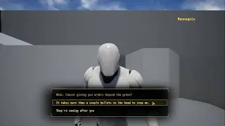 Unreal Engine 4 - Fallout New Vegas Dialogue Test