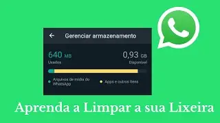 COMO LIMPAR A LIXEIRA DO WHATSAPP 2025