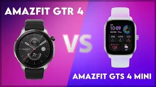 Amazfit GTR 4 vs Amazfit GTS 4 Mini Comparison