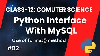 Class-12 Computer Science | Python Interface With MySQL | Most Important Question