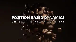 Unreal engine 5 - Collisions between particles- Position based dynamics  - motion graphic