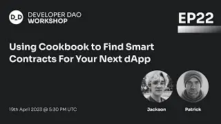 Web3 Tutorial 22: Using Cookbook to find smart contracts for your next dApp