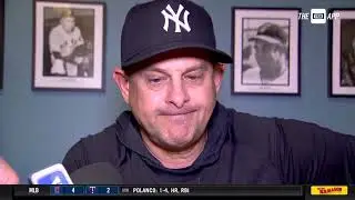 Aaron Boone on win over Dodgers, Cole, Judge Catch