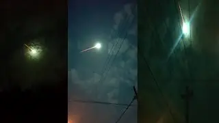 Compilación de la Luz Verde o Meteorito visto en el cielo de Buenos Aires (Argentina) 30/07/15
