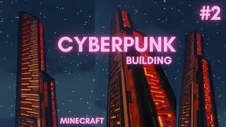 Minecraft Cyberpunk Building Tutorial (Part 2)
