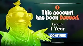 I Got Banned On Fortnite (Not Joking)