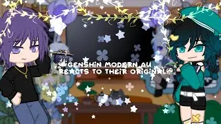 Genshin Modern AU Reacts To Their Originals ✦ Gacha club ✦ Genshin Impact ✦ 3/3