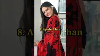 Top 10 pakistani actresses 