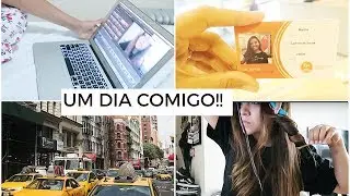 UM DIA COMIGO: ROTINA DE FOTÓGRAFA E ESCOLA DE INGLÊS EM NOVA YORK!