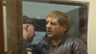 Задержание пьяного Александра Емельяненко после ДТП