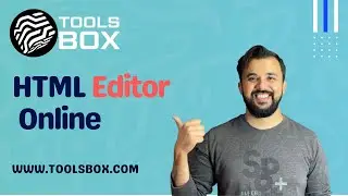 How To Use HTML Editor Online | WWW.TOOLSBOX.COM