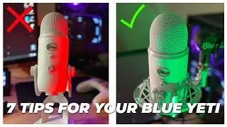 HOW TO USE A BLUE YETI MICROPHONE