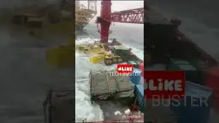 Rough Weather in Rig #shorts#marine#offshore #sea#sailman