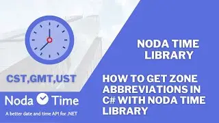 How to use Noda time library in c sharp