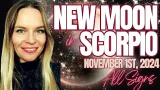 ✨ Transformative New Moon in Scorpio 🌑: A Powerful Reset for All Signs ♏️