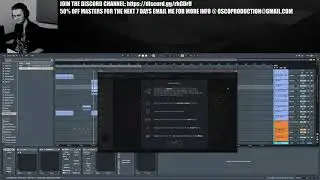 Deep & Minimal DnB Production Stream w/OSCO [Edited out reference tracks]