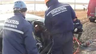 ДТП на трассе Ростов -- Новошахтинск 05 12 2013