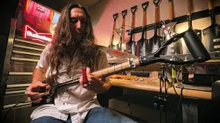 Rockin' the Roots on the 3-STRING SHOVEL GUITAR