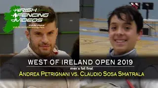 West of Ireland Open, Men's Foil Final 2019