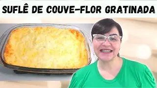 SUFLÊ DE COUVE FLOR GRATINADA