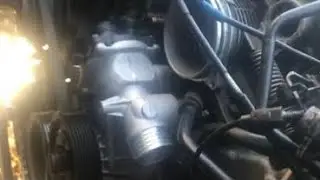 Установка помпы на БМВ