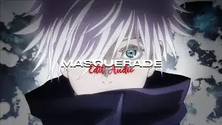 masquerade ( edit audio ) ( 2 versions / parts ) || siouxxie