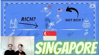 Twins react to Why is Singapore so rich? | CNBC Explains #singapore