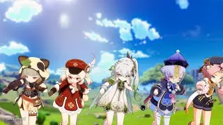Nahida and friends chitty chitty bang bang - Genshin Impact