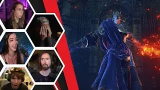 Lets Player's Reaction To Rellana The Twin Moon Knight Boss Battle - Shadow Of The Erdtree