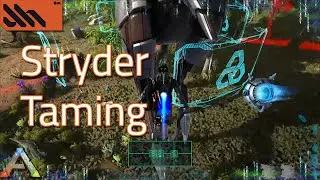 How to Tame TEK Stryders | ARK: Survival Evolved Genesis Part 2