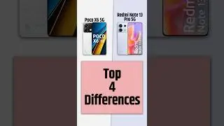 Poco X6 5G VS Redmi Note 13 Pro 5G 