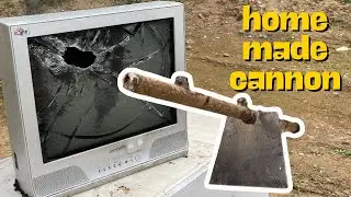 Home Made Cannon VS TV