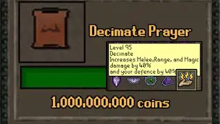 A NEW LEVEL 95 PRAYER IS UNLOCKED! (RSPS 