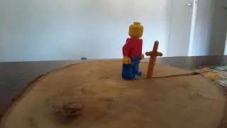 Lego man gets a sword