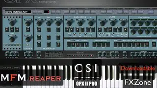 CSI FXZONE : OPX PRO II vst3i -  VIDEO MANUAL+TEMPLATE DOWNLOAD