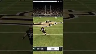 EA College Football 25. Colorado State at UCF. Kickoff return for a Touchdown. @EASPORTSCollege
