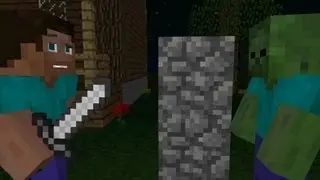 Friendly Zombie - Minecraft Animation